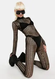 Outta Your Mind Sheer Jumpsuit