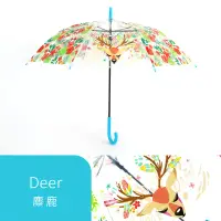 在飛比找博客來優惠-【雙龍牌】可愛動物透明傘自動傘 大傘面防風環保傘兒童傘A05