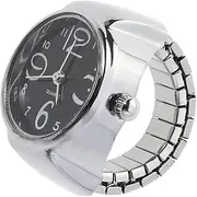 [ULDIGI] Personalized Ring Watch for Women Men Big Numbers Quartz Analog Watch Stylish Boys and Girls Friends
