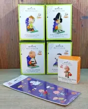 Hallmark Keepsake Ornament Lot Peanuts Gang Halloween Charlie Brown Snoopy