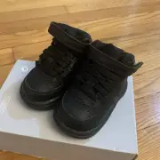 NIKE Air Force 1 LE (TD) Sneakers Black Shoes Infant Toddler Sz 2C DH2935 001