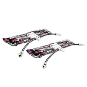 2Pcs DBA Rear Street Series Brake Hoses for BMW X5 E53 3.0d 3.0i 4.4i 2000-2007