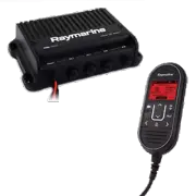 Raymarine Ray90 Modular Dual-Station VHF Black Box Radio System E70492 Boat