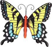 HAWILLOSCH Terfly Decor for Living Room Home Decor Wall Art Iron Craft Butterfly Wall Hanging Garden Butterfly Dec