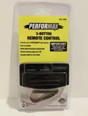 Performax 3-button garage open remote compatible with Xtreme Garage (303XP-TX)