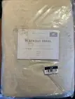 Pottery Barn Kids Evelyn Linen Blackout Curtain Rod Pocket Khaki 44" x 96"