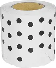 SECFOU 1 Roll Decorative Blackboard Border Trim Stickers of DIY School Decor for Classroom Office Bulletin Boards Chalkboards Versatile Background with Dots Design