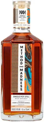 Method & Madness Single Pot Still Irish Whiskey 700ml