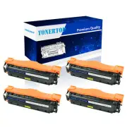 4 Pack 305X Toner Cartridge CE410X High Yield For HP LaserJet 300 400 MFP M375nw