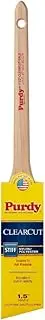 Purdy 144080115 Clearcut Series Dale Angular Trim Paint Brush, 1-1/2 inch
