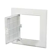 Qinghai Access Panel Door Opening Flap Cover Detachable Design Hinge-type Plumbing Access Door Metal Access Panel for Drywall Ceiling 100mmx100mm