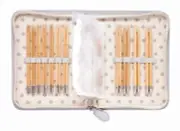 TULIP Switching type bamboo ring needle set CARRY C LONG Carry Sir Long Gray TCC