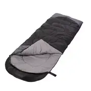SLEEPING BAG for Kids Adults Camping Hiking Indoor Outdoor Dark Single SWTMERRY