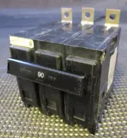 EATON CUTLER HAMMER BAB3090H 3-P 90A 240V BOLT ON CIRCUIT BREAKER *SAMEDAY SHIP*