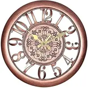 Outdoor Garden Wall Clock, Creative Wall Clock Quartz Clock Garden Clocks Outdoor Waterproof Indoor Outside Clock Outdoor Wall Clock