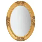 NNEVL Wall Mirror Baroque Style 50x70 cm Gold