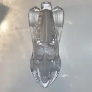 Vintage Daum Crystal Riviera Coupe. New In Box. Signed. Immaculate Condition