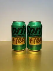 New ZERO SUGAR Sprite + TEA Green Lemon Lime Chill Soda 12floz (2 Cans)