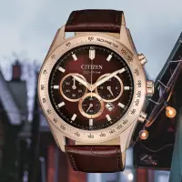 在飛比找momo購物網優惠-【CITIZEN 星辰】Chronograph系列 型男必備