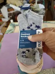 Old Navy Girls size large ankle novelty muli-color socks 7 pack