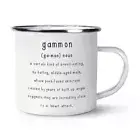 Gammon Definition Brexit Enamel Mug Cup Funny Joke Britain Europe EU