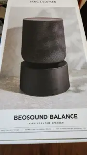 New Bang & Olufsen Beosound Balance Black Oak GVA Smart Wireless Speaker Google