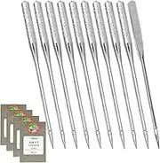 STARVAST 40 Pcs Embroidery Sewing Machine Needles Size 75/11 90/14 100/16 HAx1 Sewing Needles by for Brother Singer Sewing Machine (4 Pack of 10 Needles)