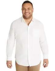 [Johnny Bigg] Anders Linen Shirt in White