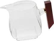 FUNOMOCYA Gravy Pitcher with Handle Sauce Dispenser for Hot Cold Sauces Condiment Boat for Kitchen for Gravy Salad Dressing and Broth