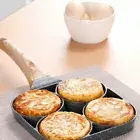 4 Cup Fried Egg Pancake Burger Pan Maker Cookwares