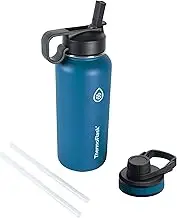 Thermoflask 50072 Insulated Water Bottle 32 oz Cobalt