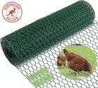 Chicken Wire Fencing,13.8X118 Inch Chicken Wire,19 Gauge PVC Coated Chicken Wire