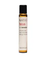 Natio Focus On Tension Essential Oil Roll-On 10ml