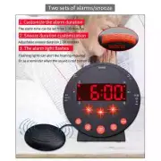 Loud Alarm Clock with Shaker Vibrating Alarm Clock with Flash Light Brightness