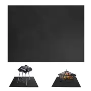 Floor Hearth Pad Heat Resistant Fireplace Mat Fireproof Bbq