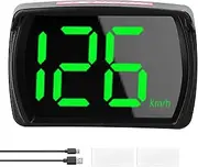 Car Headup Display KM/H MPH GPS Digital ometer with Large Font Display for Car Truck S Cycle KMH Set 1