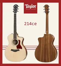 在飛比找樂天市場購物網優惠-【非凡樂器】Taylor 【214CE】美國知名品牌電木吉他