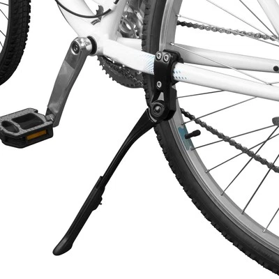 Bike Kickstand - Lightweight Aluminum Alloy Rear Side Kick Stand for 24-28" B...