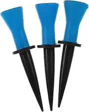 ibasenice Soft Rubber Ball Nail Holder Tees Colorful Golf Tee Unbreakable Accessories Golfs Props Golfs Ball Stand Training Golfs Tee Golfs Supplies Golfs Equipment Plastic