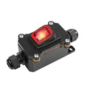 Waterproof Boat Switch Inline Cord Switch Switch Toggle DC 12V-24V Switch