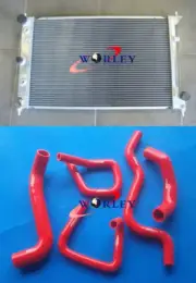 For Ford Radiator & Hose BA BF Falcon XR6 Fairmont Turbo 10/02- 4/08 Aluminum