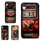 Impact Case red firefighter engine truck For iPhone XS 11 12 13 14 15 16 Pro Max