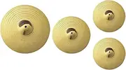 TWTCZOZ Jazz Cymbals, Hi-hat Cymbal Accessories, Practice Cymbals for Beginners, Drum Cymbals for Drum Kit, Drummers, 14.14.16.20 Inch