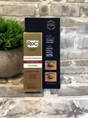 RoC Retinol Correxion Eye Cream for Dark Circles & Puffiness & Wrinkles NEW