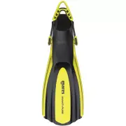 Mares Avanti Pure Open Heel Fins w/Bungee Straps, Medium/Large, Yellow