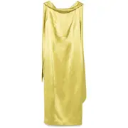 [Fely Campo] Fely Campo Sash-detail Midi Dress 46 IT GREEN