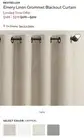 Pottery Barn Emery Linen Grommet Blackout Curtains
