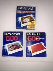 Polaroid 600 Instant film packs of 10 Lot Of 3 Unopened Expired ‘98’, ‘01’, ‘00’