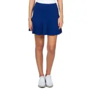 IBKUL Women's Flounce Navy Skort (20000-NAV)