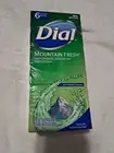 Dial Antibacterial Bar Soap Odor Protection Mountain Fresh 3.2oz 6 Bars